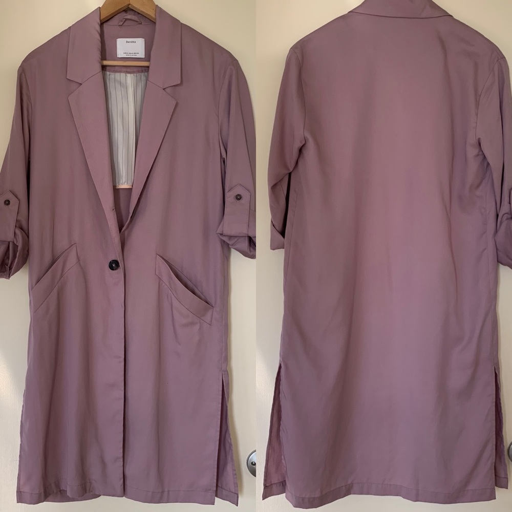 Bershka light trench